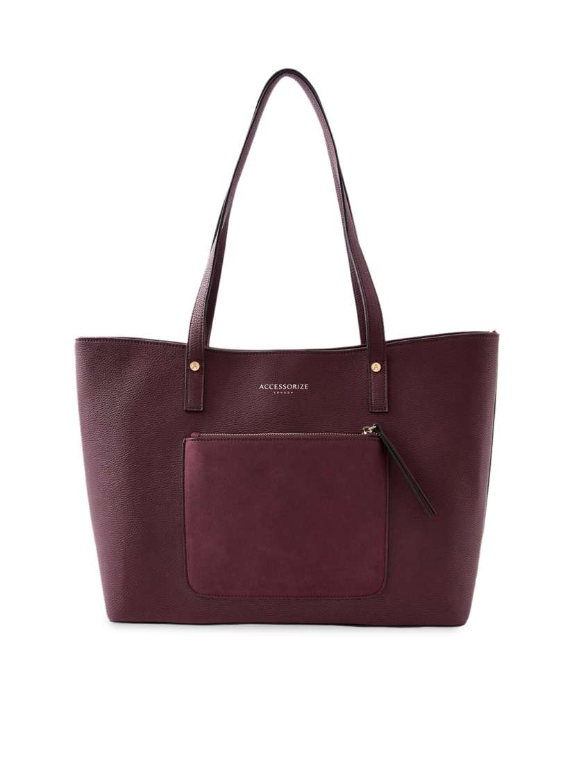 Accessorize burgundy bag on sale