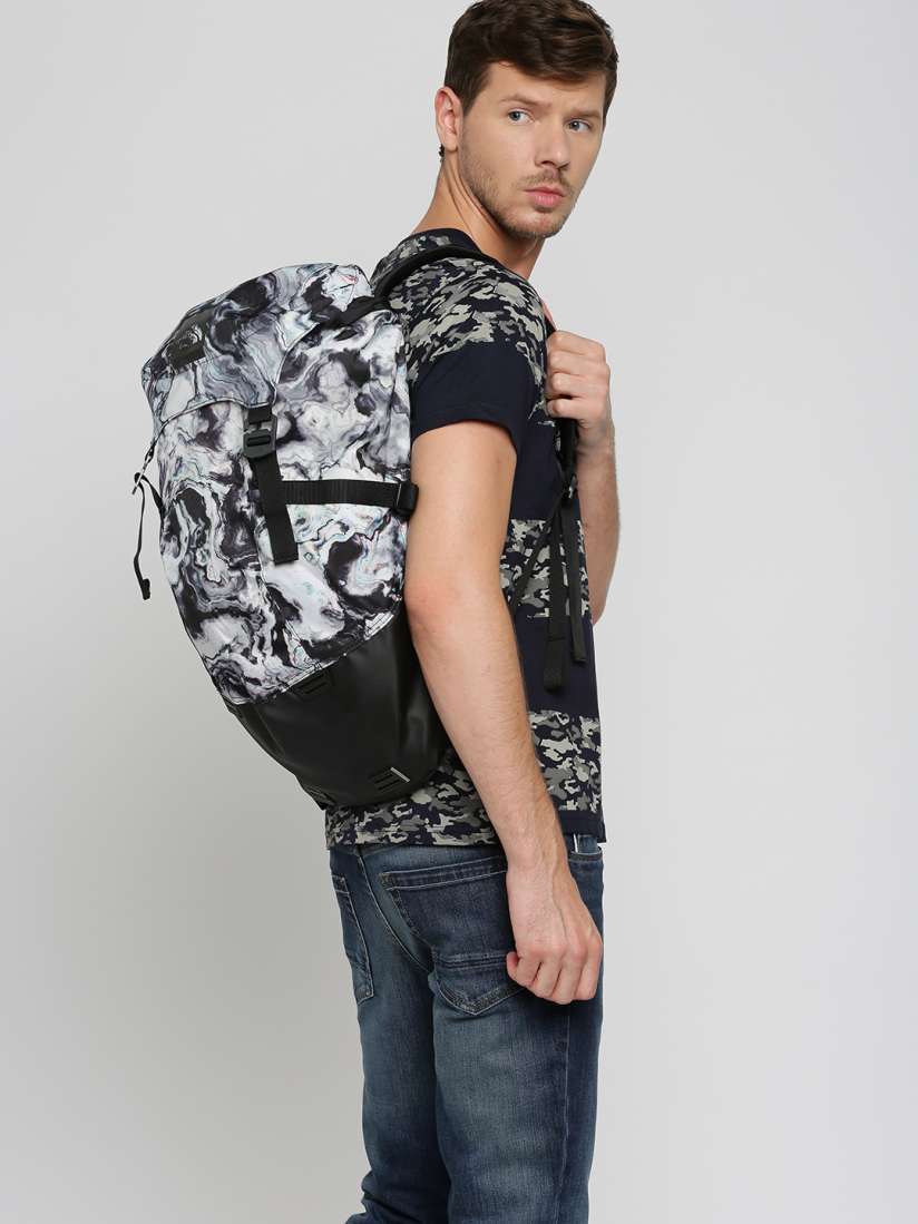 Buy The North Face Unisex Grey Black HOMESTEAD ROADTRIPPER Graphic Backpack Backpacks for Unisex 2008150 Myntra