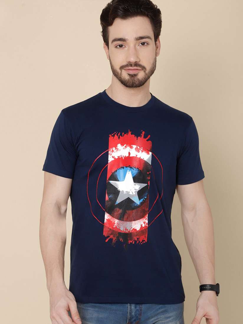 Captain america t shirt myntra hot sale