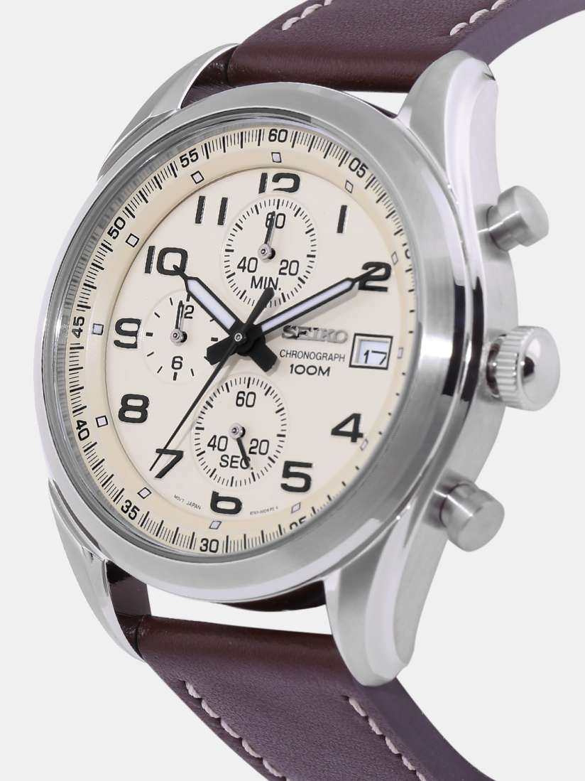 Buy SEIKO Chronograph Men Cream Analogue watch SSB273P1 Watches for Men 2010143 Myntra