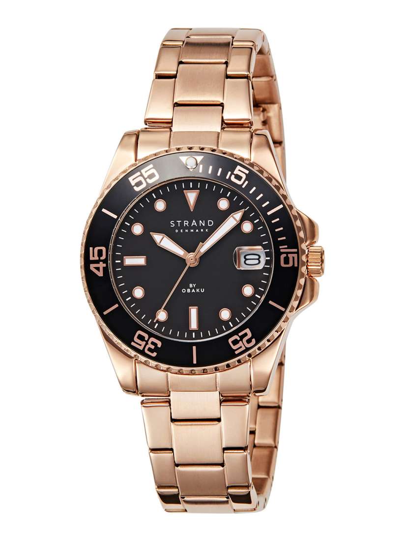 Obaku rose gold watch price hot sale