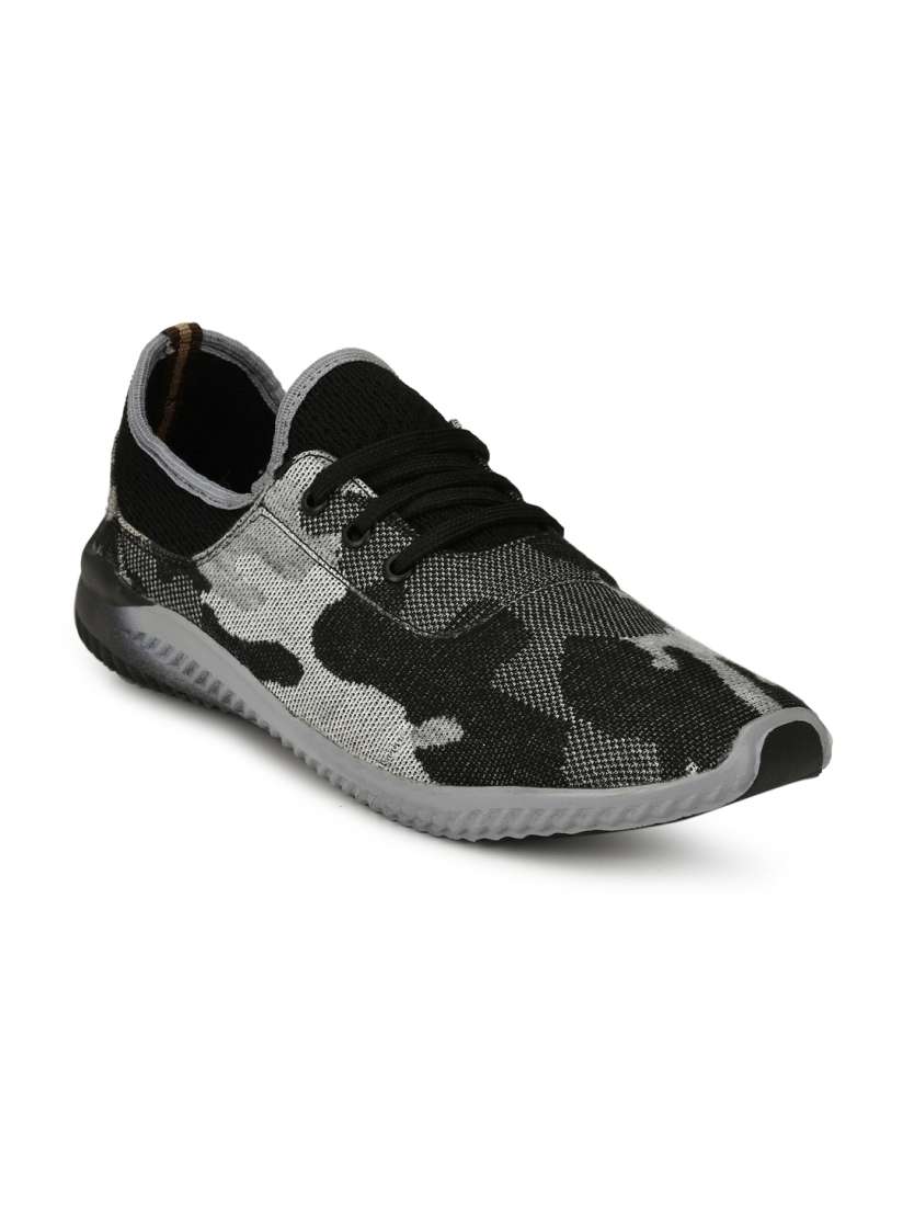 Buy Mactree Men Black Grey Sneakers Casual Shoes for Men 2011902 Myntra