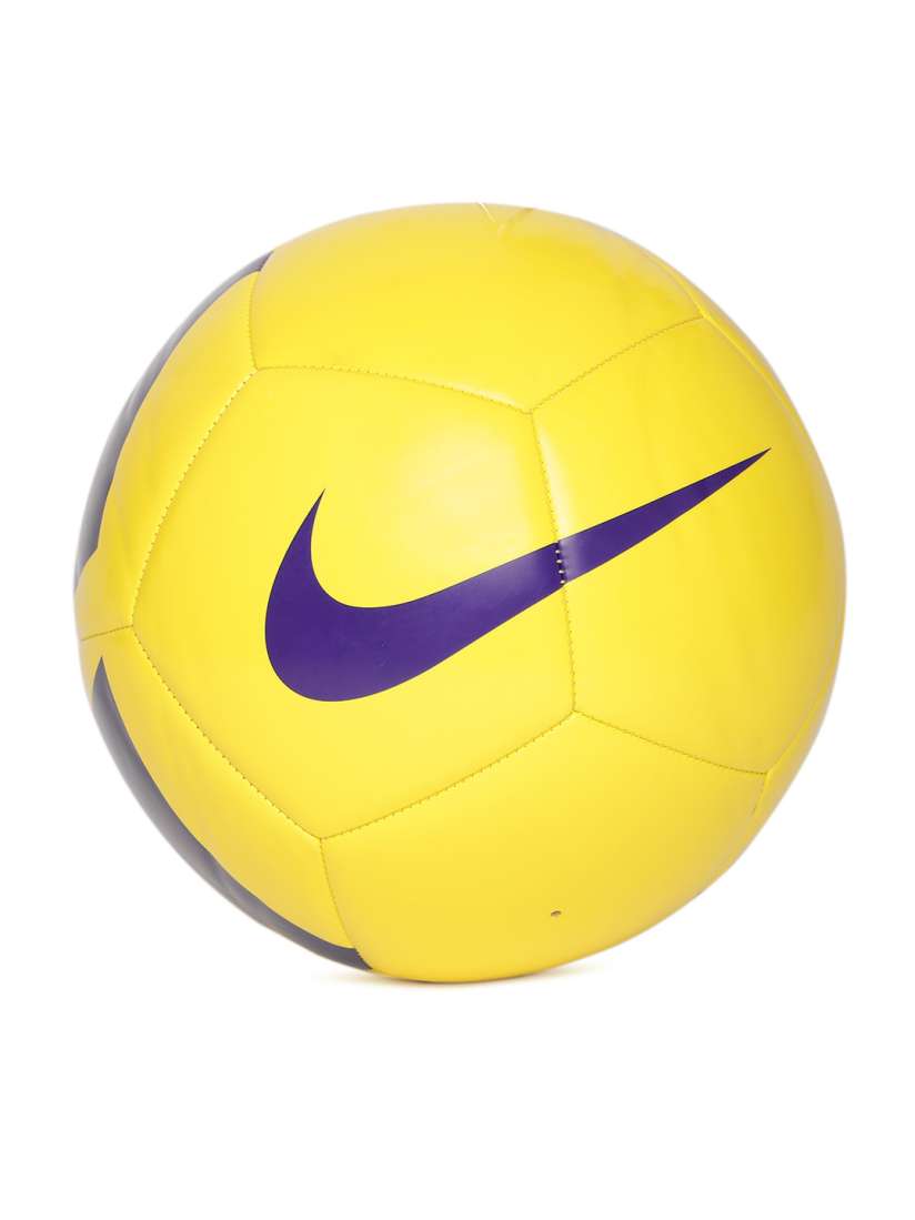 Buy Nike Yellow Purple Pitch Team Printed Football Footballs for Unisex 2012105 Myntra