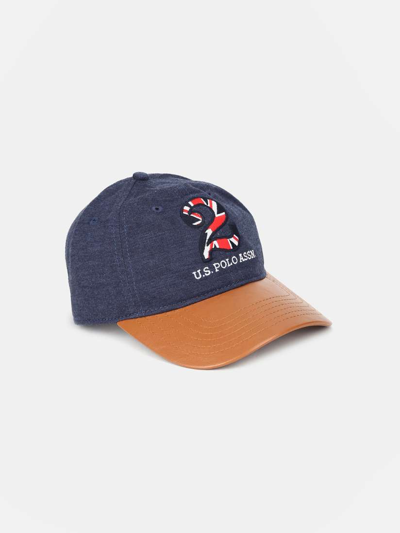 Buy U S Polo Assn Men Blue Orange Printed Baseball Cap Caps for Men 20123322 Myntra