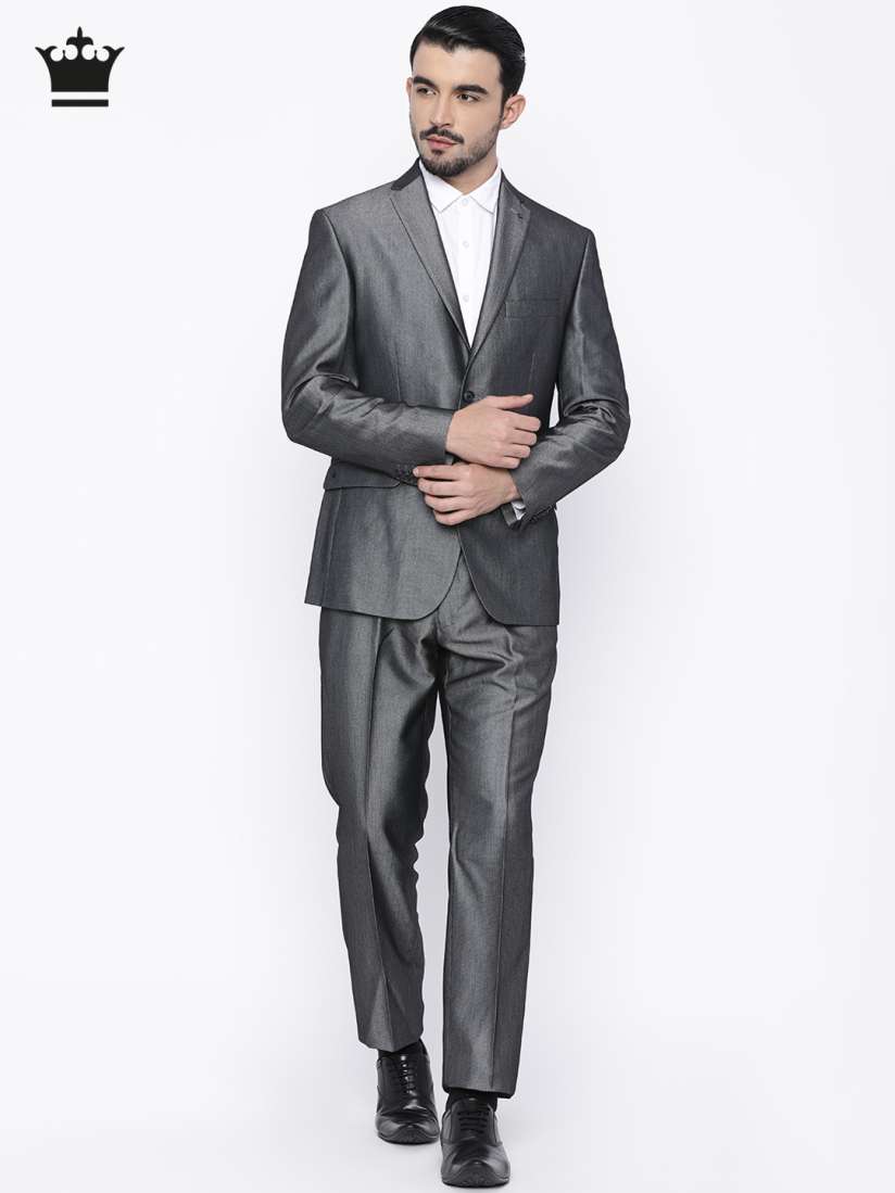 Louis philippe grey suit top