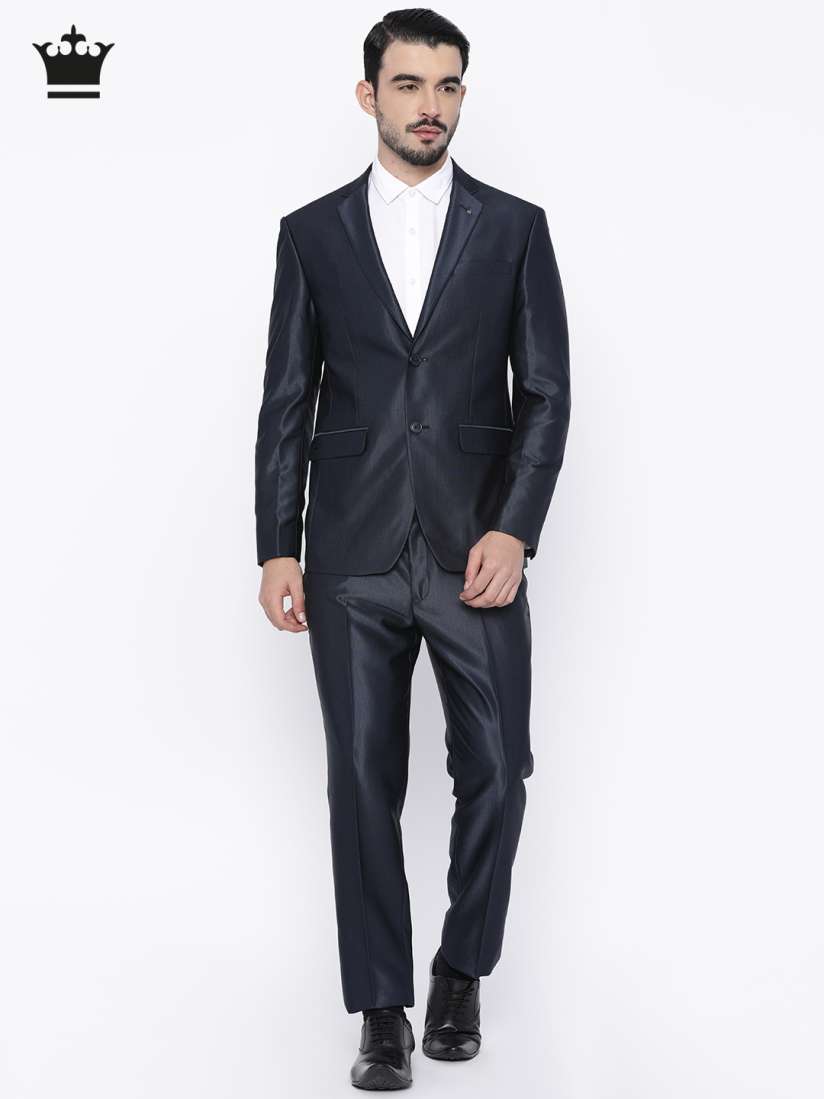 Louis philippe suits blue best sale