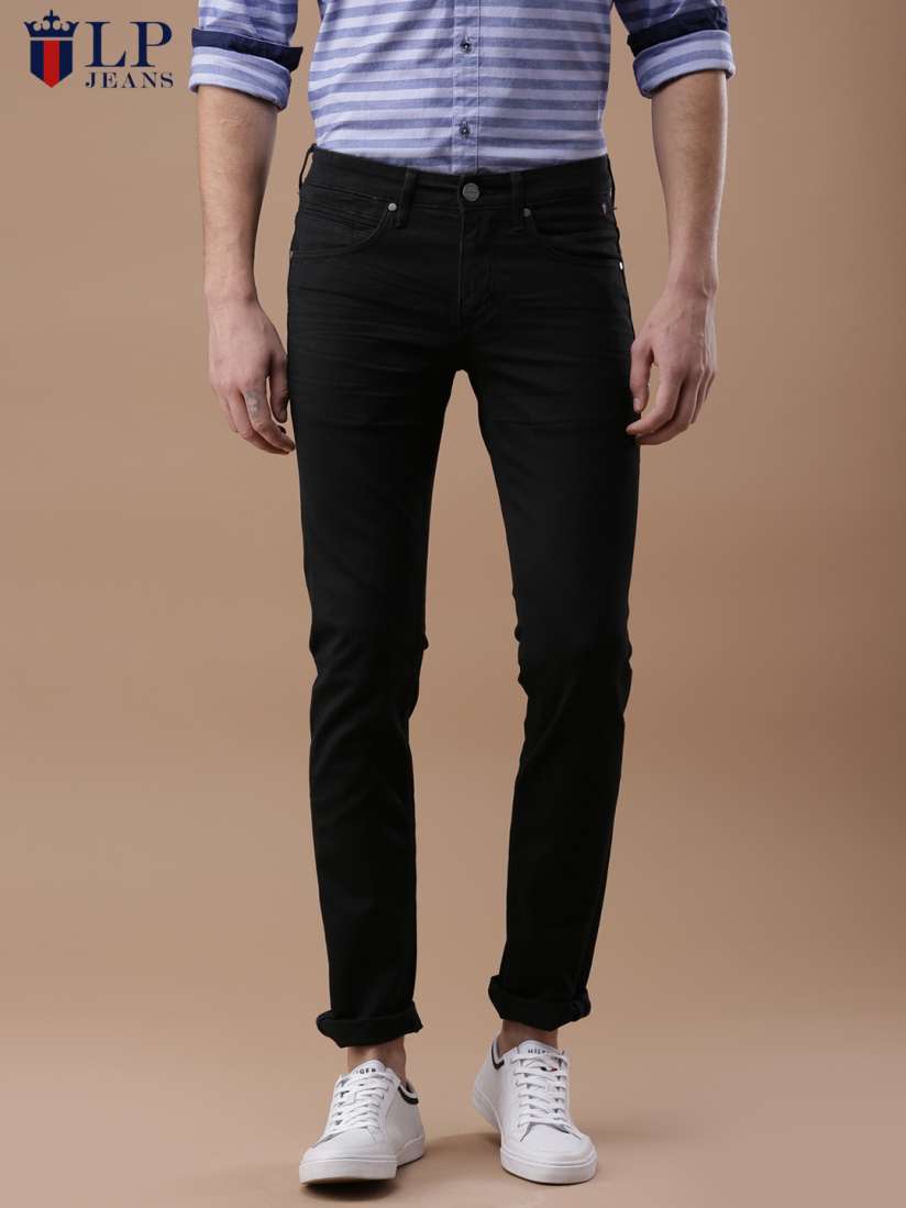 Black jeans men myntra clearance