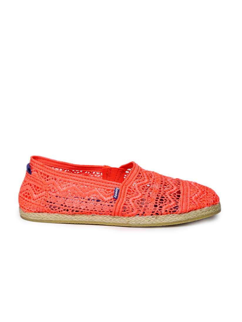 Buy Superdry Women Coral Orange JETSTREAM Espadrilles Casual Shoes for Women 2013638 Myntra