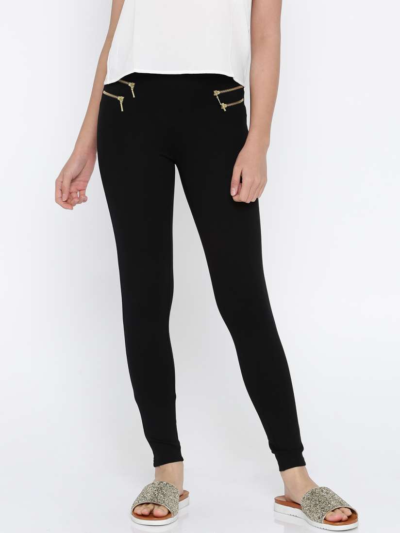 Buy ONLY Women Black Jeggings Jeggings for Women 2013715 Myntra