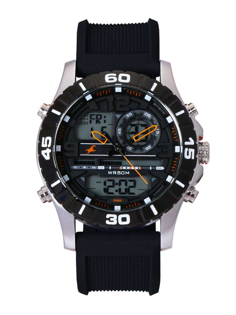 Buy Fastrack Men Black Analogue and Digital Watch 38035SP03 Watches for Men 2014286 Myntra