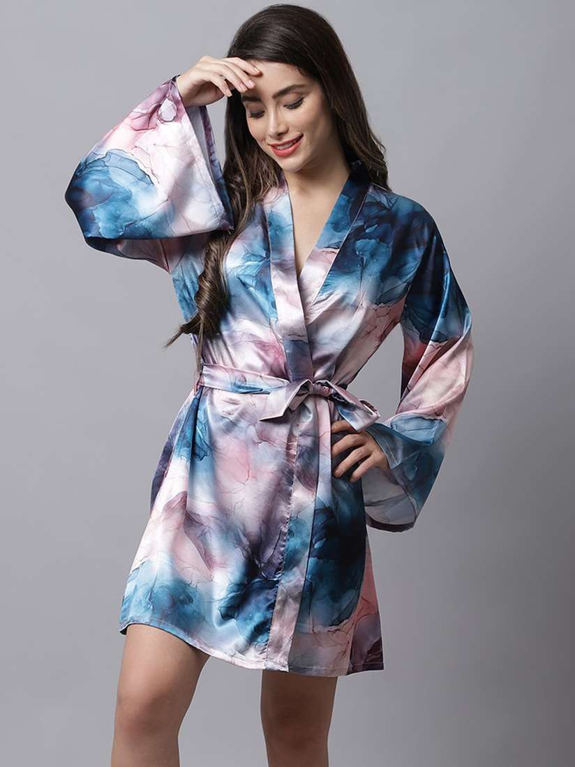 Satin Myntra Sale Nightwear ETC Solid Satin Maxi Nightdress With