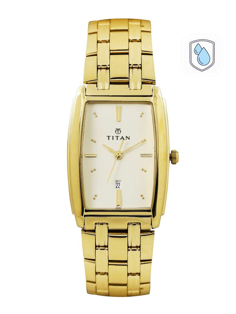 Buy Titan Men Gold Toned Analogue Watch NJ1163YM02 Watches for Men 2014762 Myntra