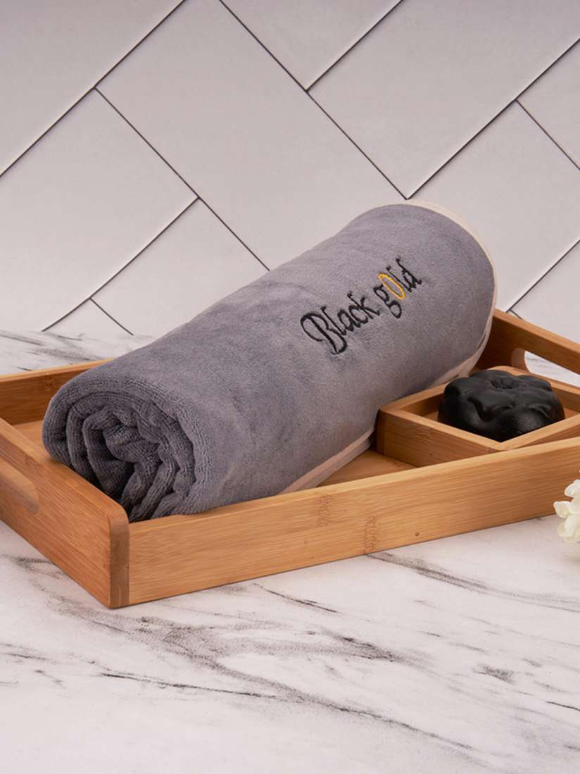 Grey and gold bath towels hot sale