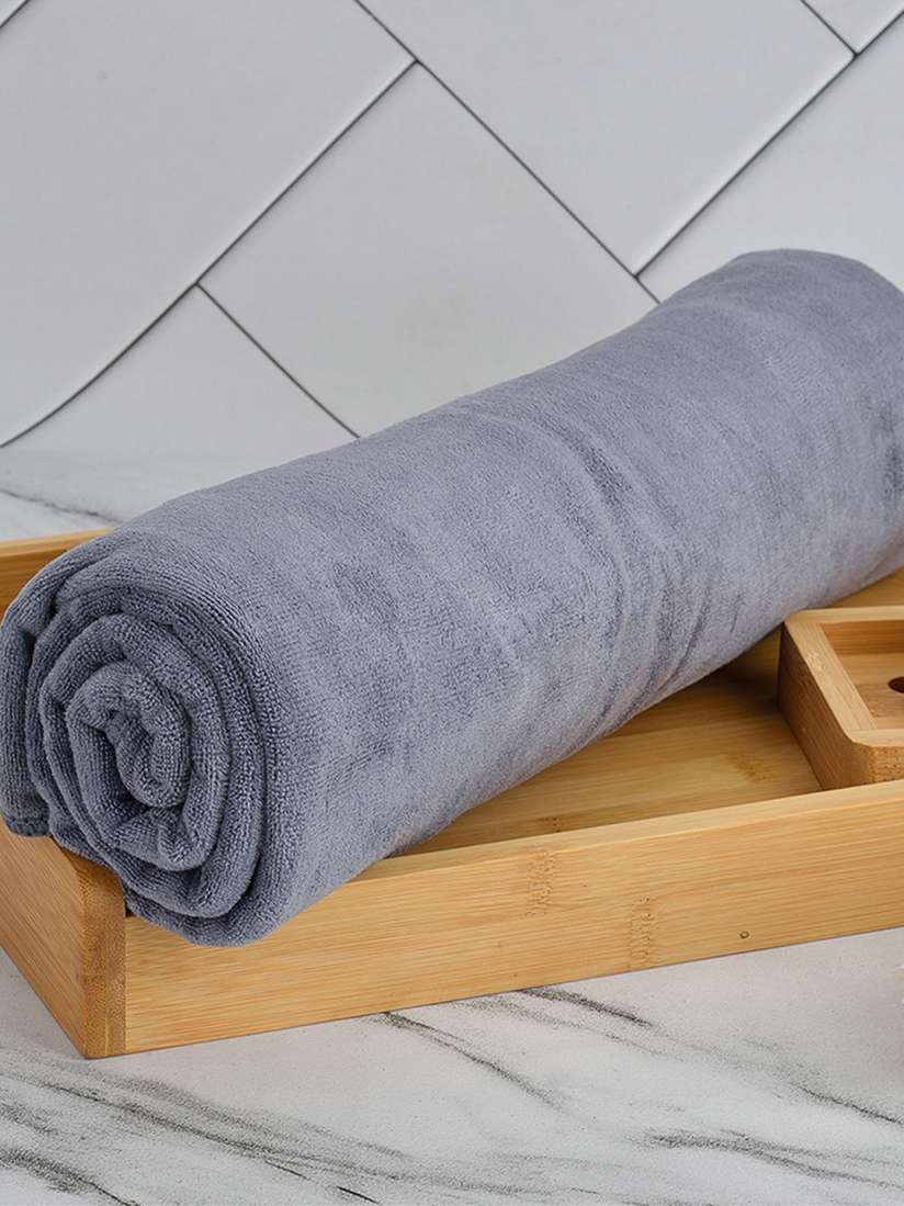 Grey and gold bath towels best sale