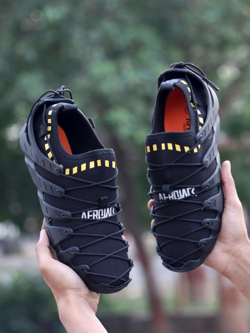 Afrojack sneakers black casual shoes store