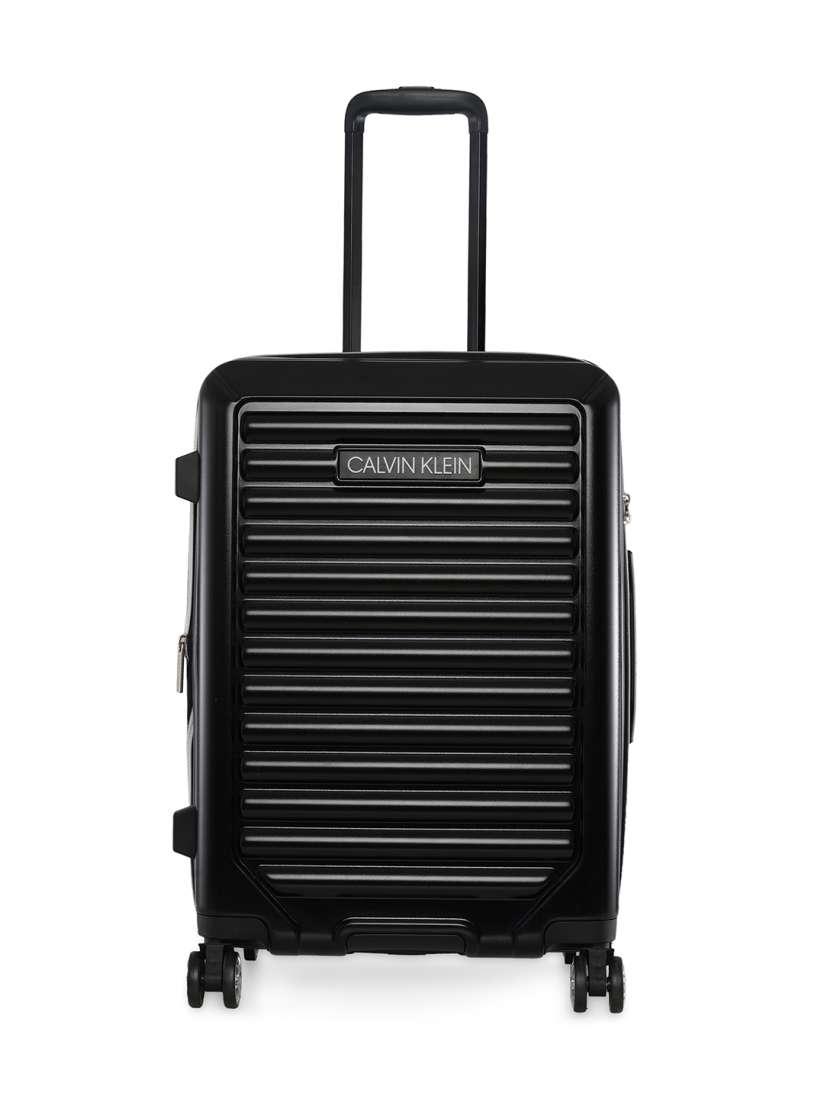 Buy Calvin Klein ODYSSEY Range Black Solid Medium Trolley Bag Trolley Bag for Unisex 20152462 Myntra