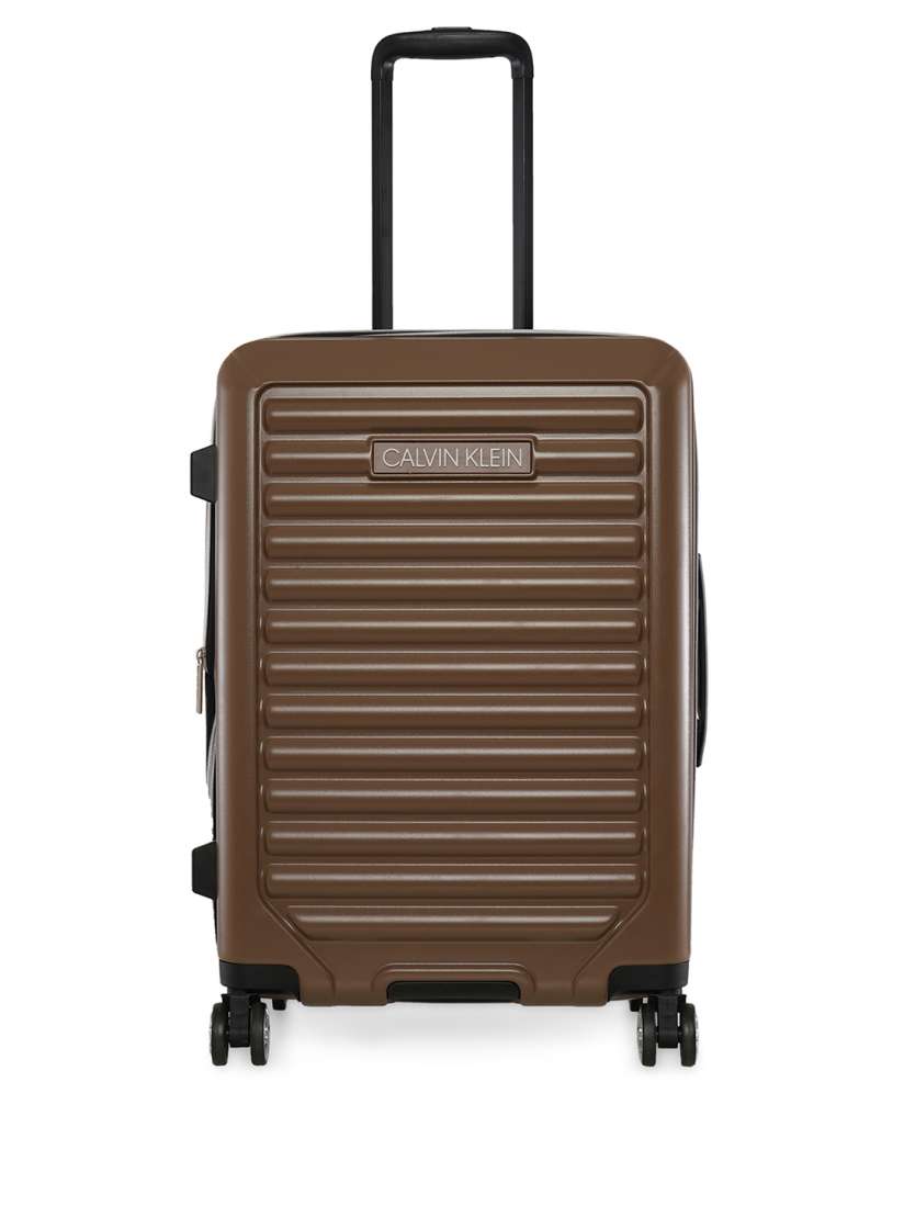 Buy Calvin Klein ODYSSEY Range Otter Color Hard Case Abs Medium Size Luggage Trolley Bag for Unisex 20152478 Myntra