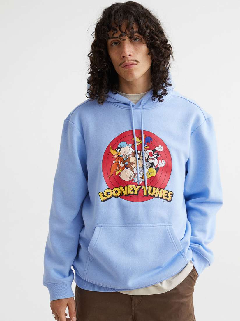 Buy H M Men Printed Hoodie Sweatshirts for Men 20163632 Myntra