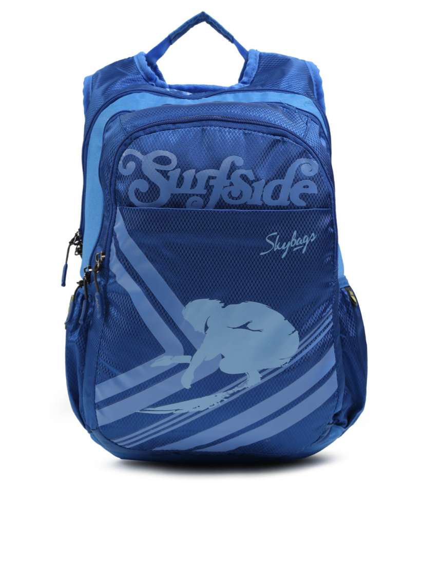 Buy Skybags Unisex Blue FOOTLOOSE BLITZ Graphic Print Backpack Backpacks for Unisex 2016872 Myntra