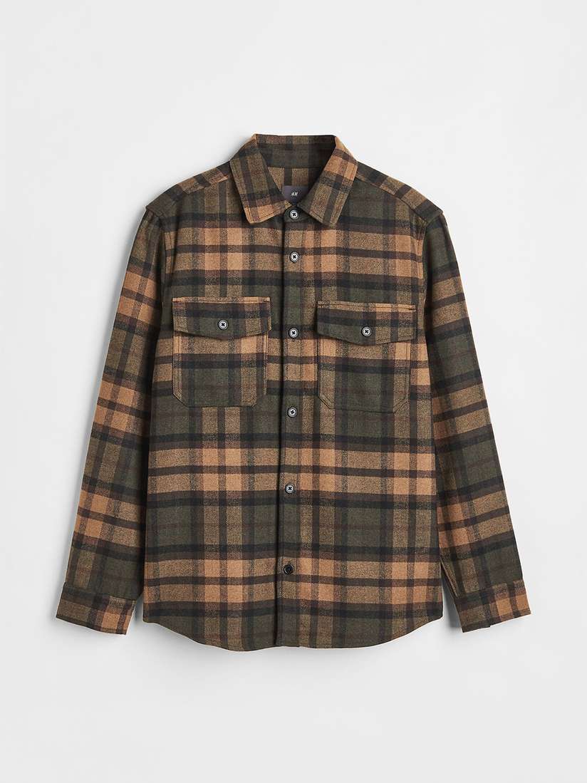 Overshirt Shirt Jacket H And M Plaid Overshirt H&m H&M Men's
