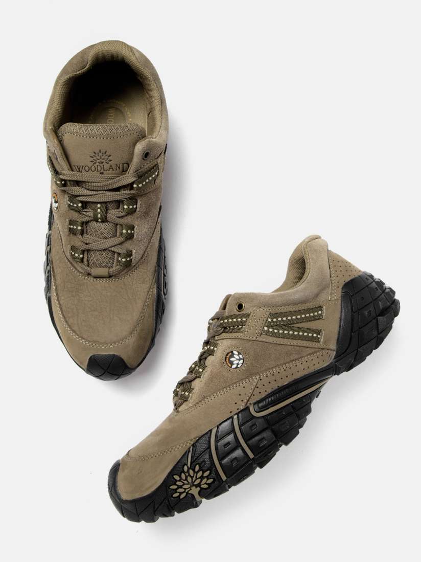 Woodland men's leather sneakers outlet