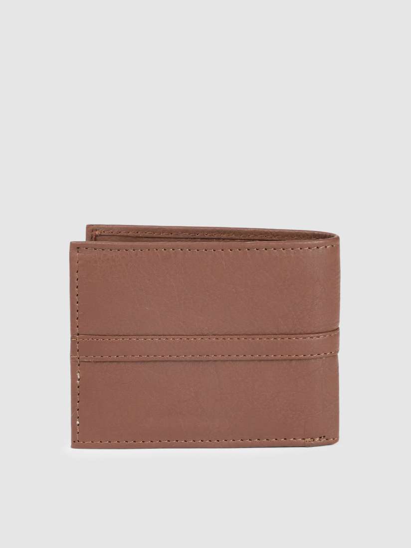 Buy Louis Philippe Men Brown Solid Leather Two Fold Wallet Wallets for Men 20183056 Myntra