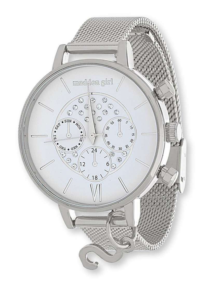 Buy Madden Girl Women White Analogue Watch SMGW023 Watches for Women 2018420 Myntra