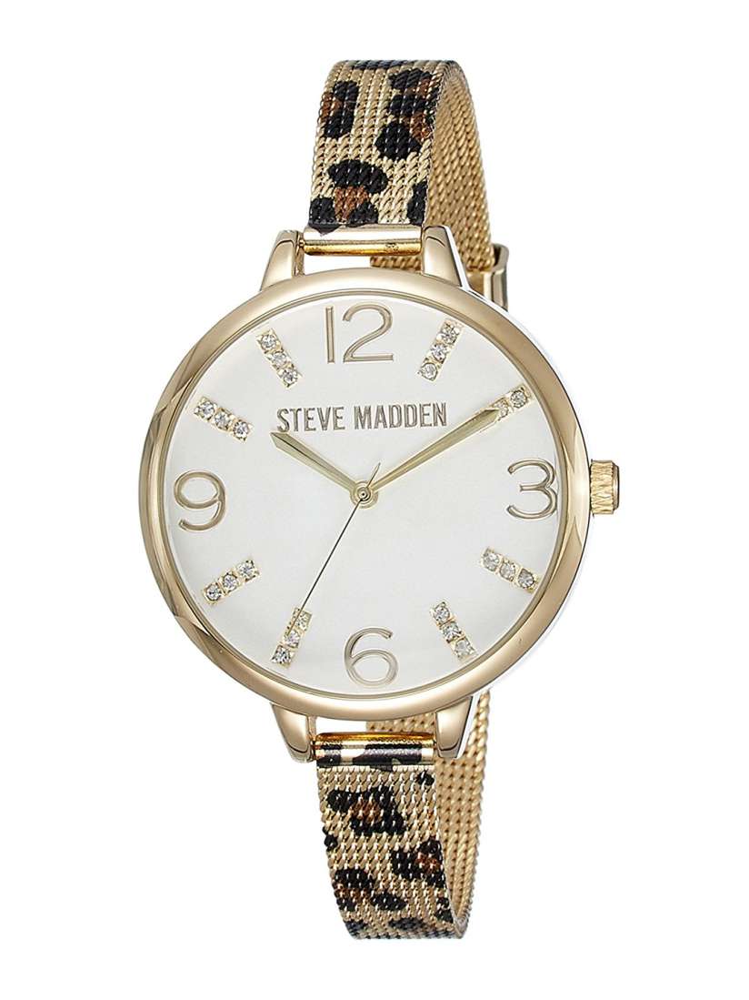 Buy Steve Madden Women White Gold Toned Analogue Watch SMW042G Watches for Women 2018474 Myntra