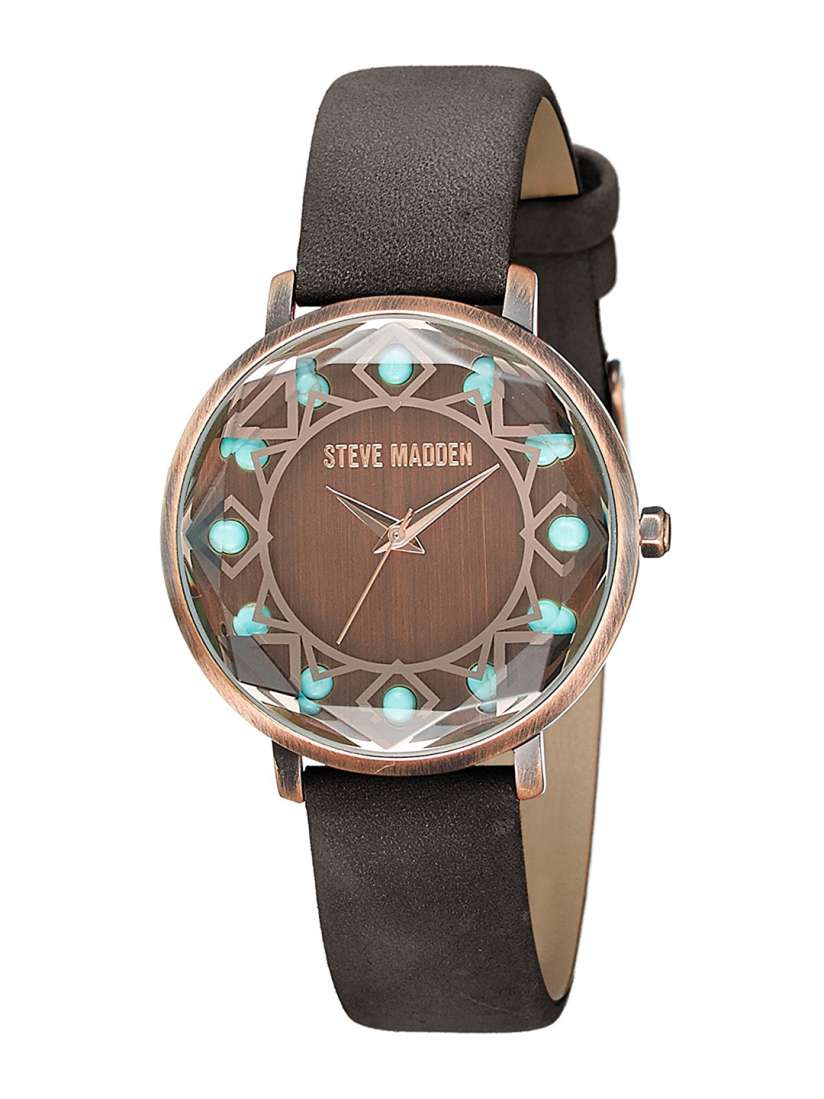 Buy Steve Madden Women Brown Analogue Watch SMW058AQ BR Watches for Women 2018498 Myntra