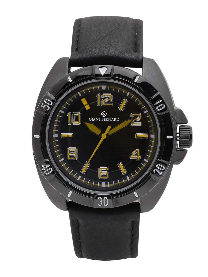 Buy Giani Bernard Men Black Analogue Watch GB 110B Watches for Men 2018705 Myntra