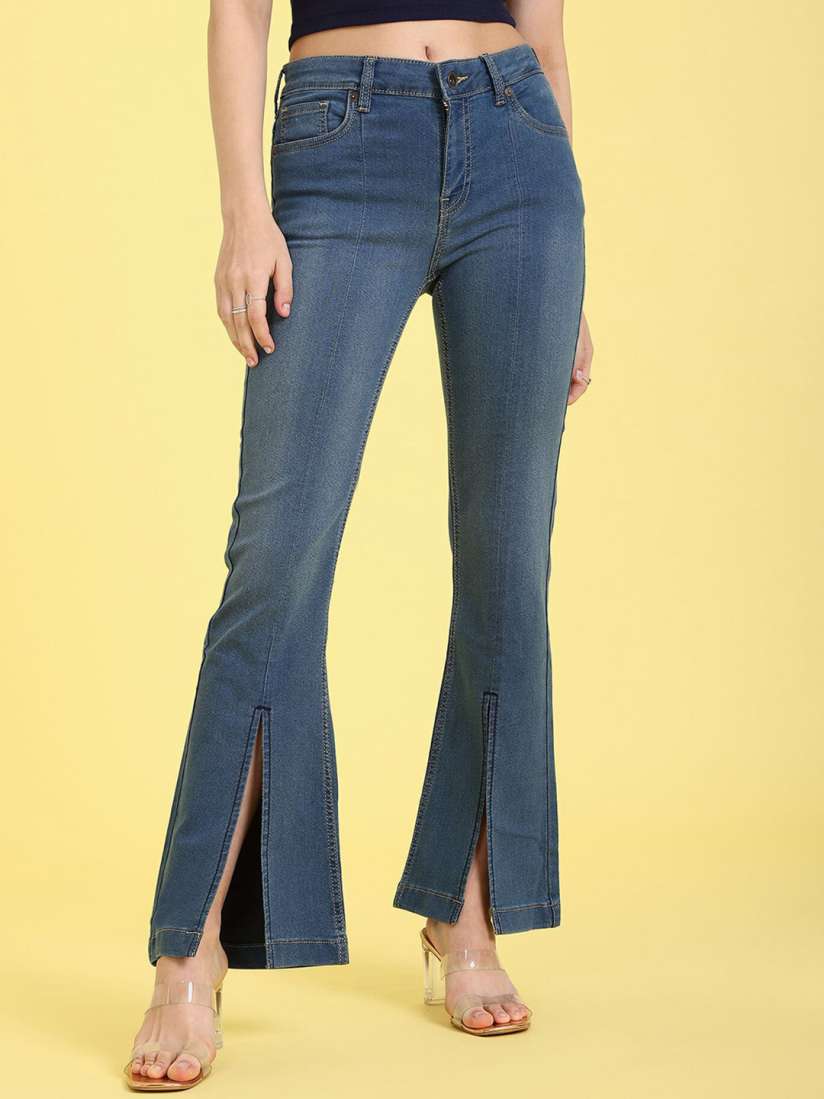 Myntra flared jeans store