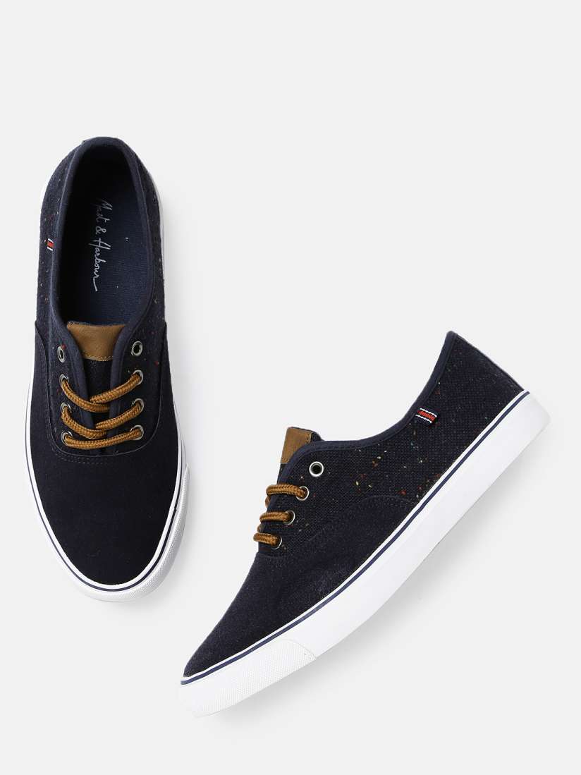 Mast & harbour men navy blue sneakers on sale