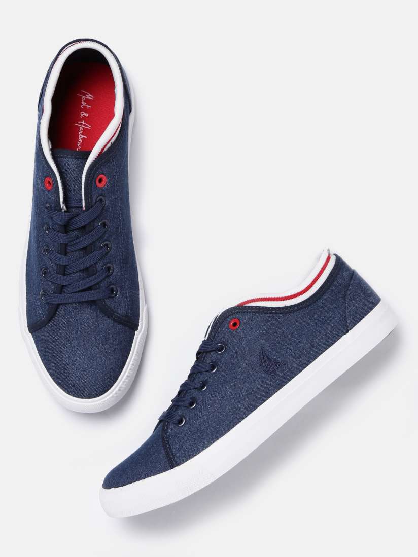 Mast & harbour navy blue sneakers store