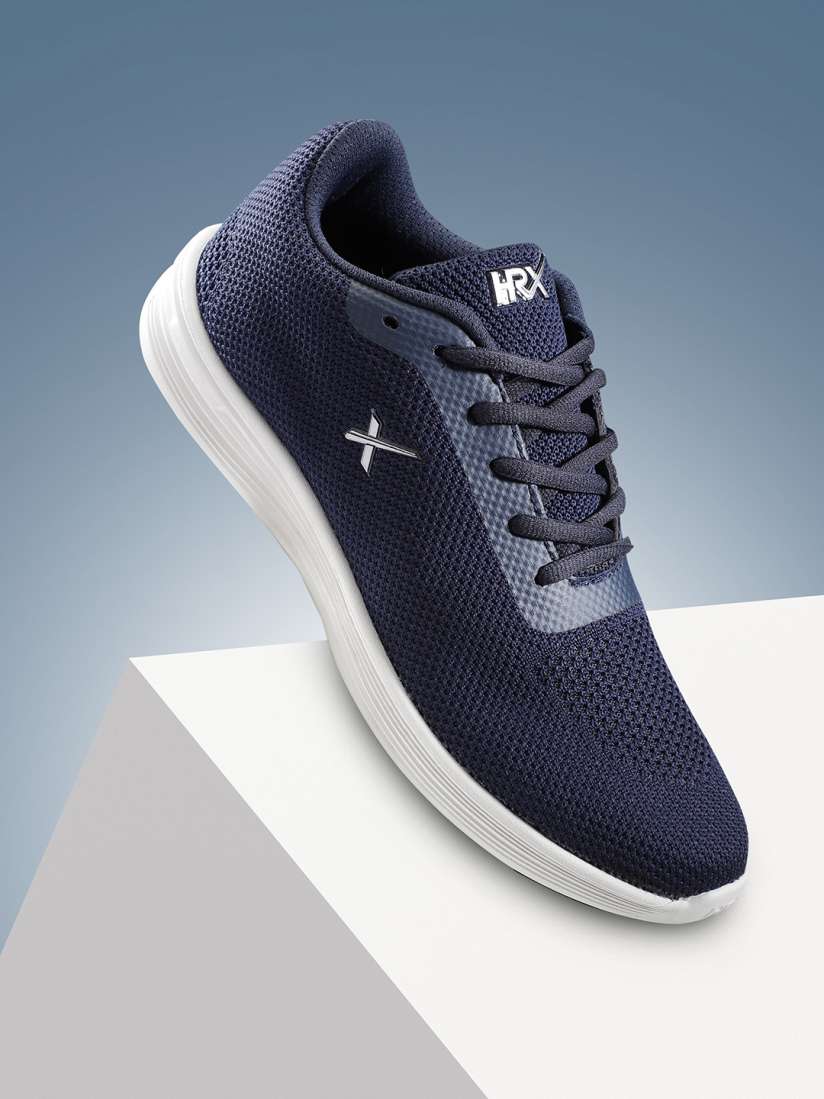 Hrx by hrithik roshan navy blue running shoes cheap
