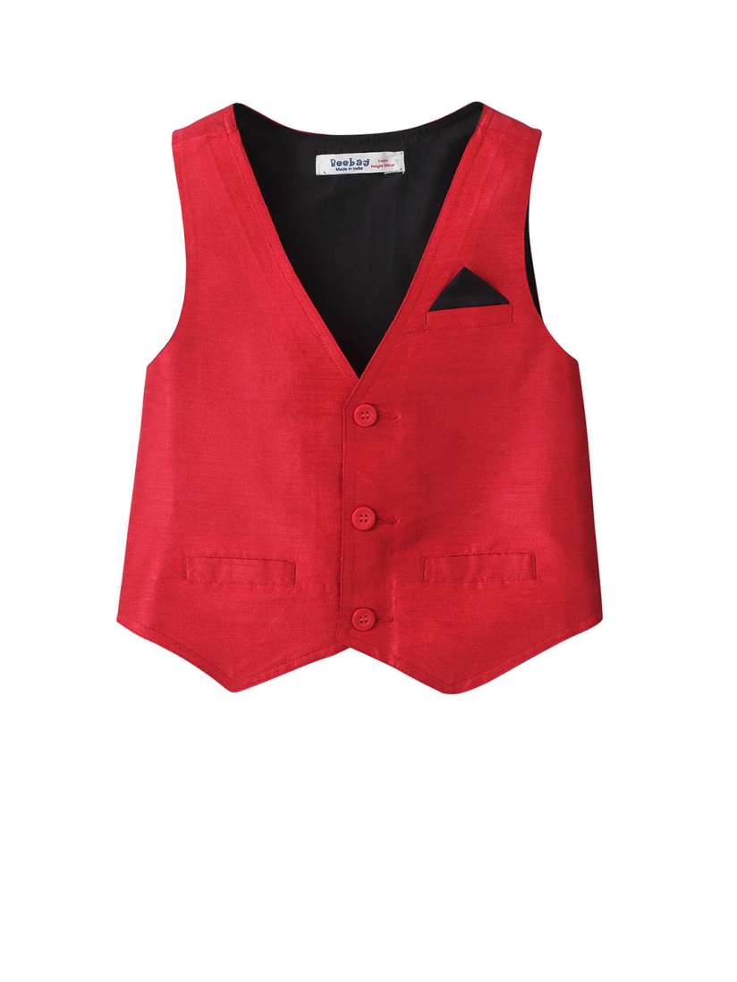 Boys red waistcoat on sale