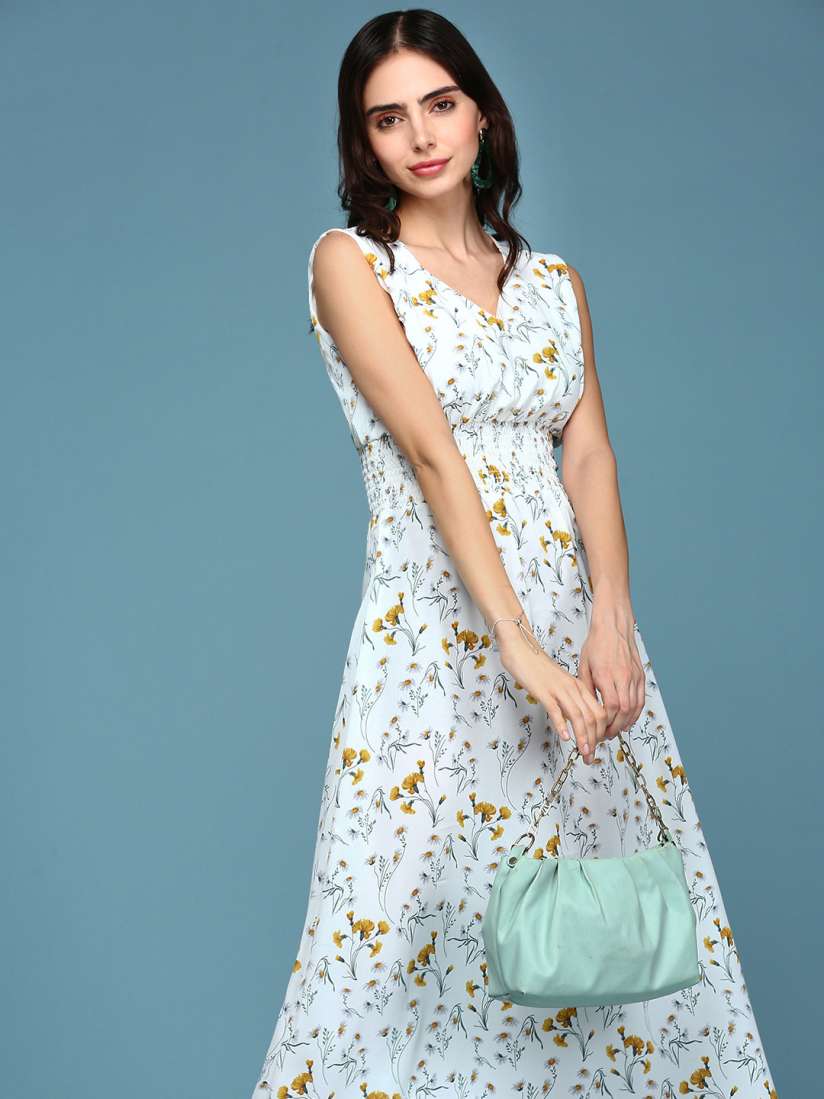Midi dress on myntra clearance