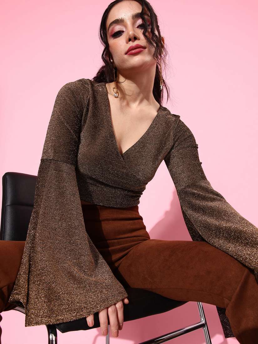 Party wear tops on myntra hotsell
