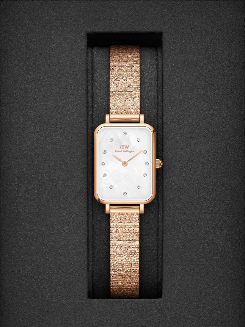 Buy Daniel Wellington Quadro Lumine Pressed Piano Women Dial White 26mm Watch DW00100578 Watches for Women 20212092 Myntra