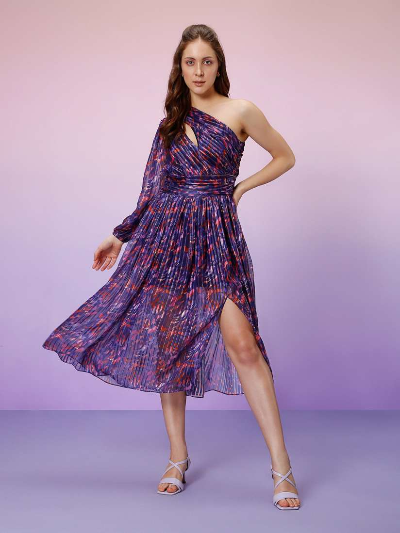 One shoulder dress vero moda 2025