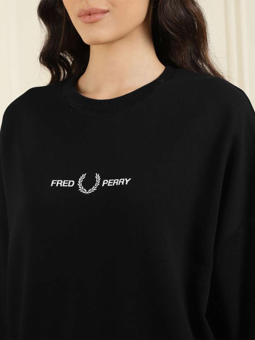 Buy Fred Perry Women Printed Sweatshirt Sweatshirts for Women 20215988 Myntra