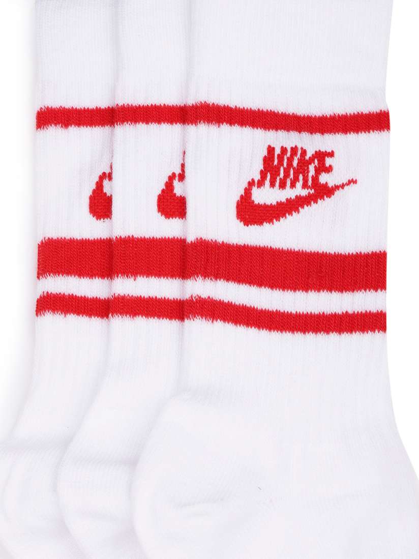 White nike socks red swoosh clearance