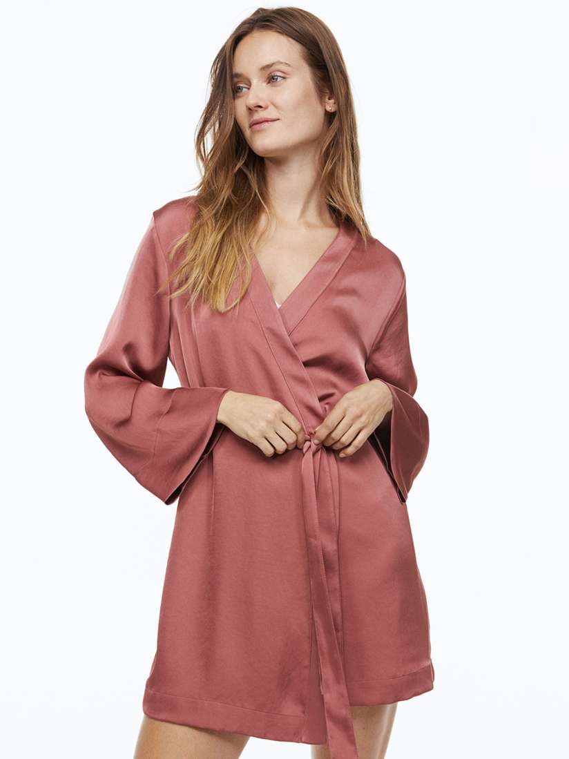 Robe satin h&m cheap