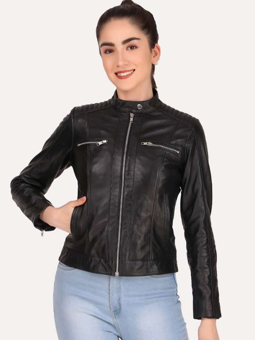 Biker jacket myntra deals