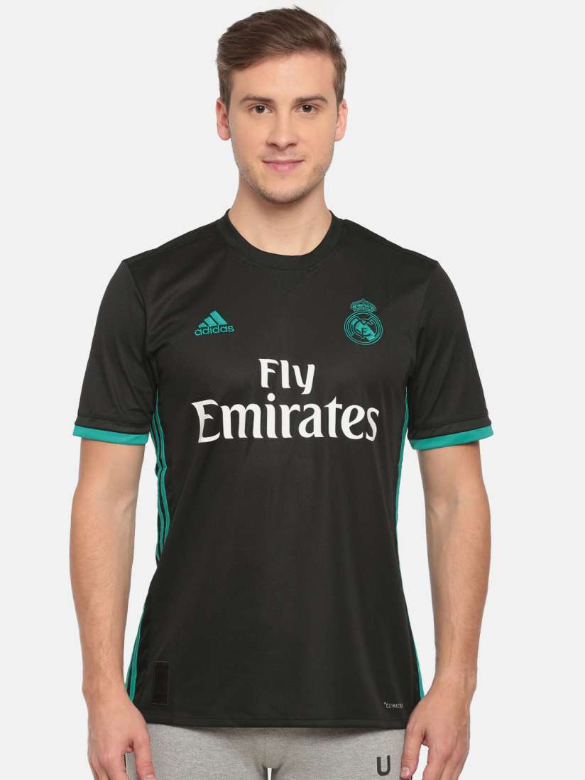 Buy ADIDAS Men Black Real Emirates A Printed Round Neck Jersey Tshirts for Men 2022757 Myntra
