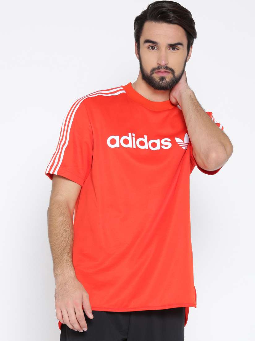 Buy ADIDAS Originals Men Orange Minoh Printed Round Neck T shirt Tshirts for Men 2022800 Myntra