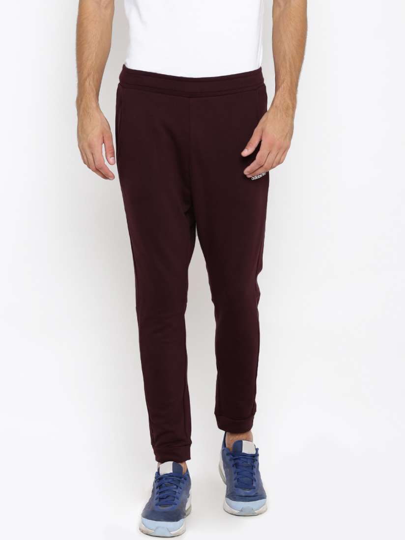 Buy ADIDAS NEO Burgundy CE Contemporary Joggers Track Pants for Men 2022968 Myntra