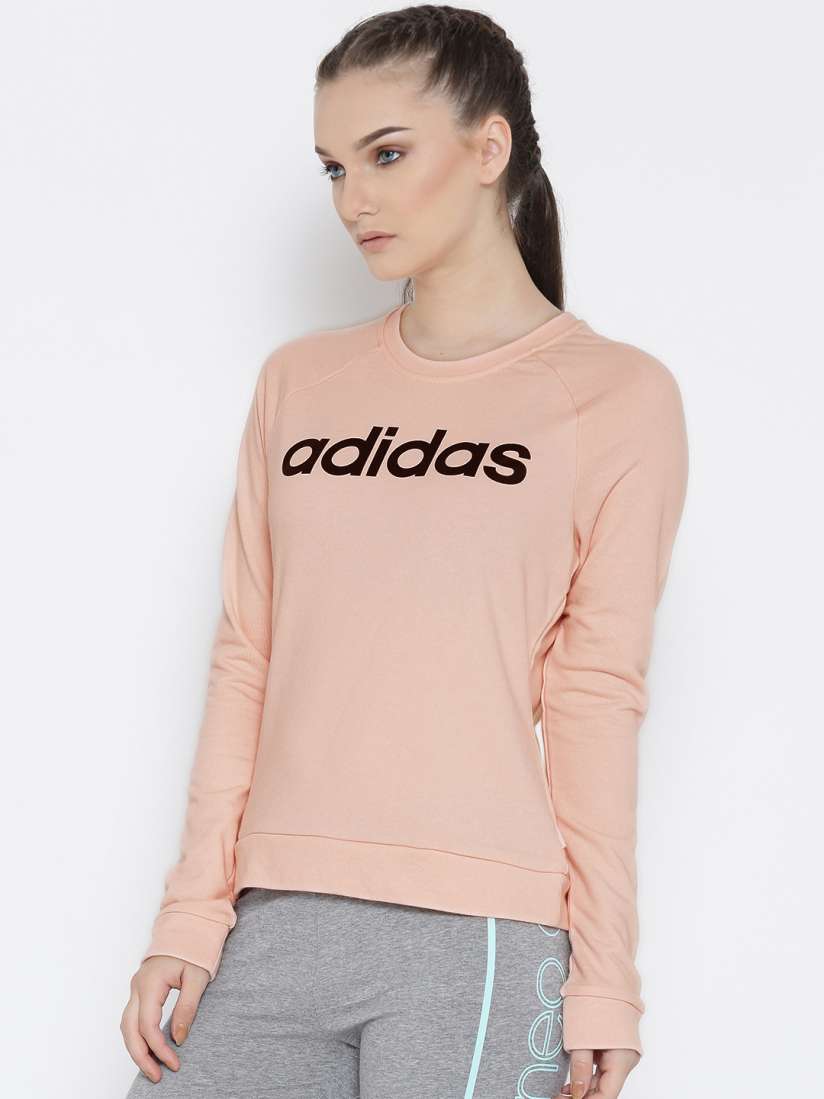 Adidas peach sweatshirt online