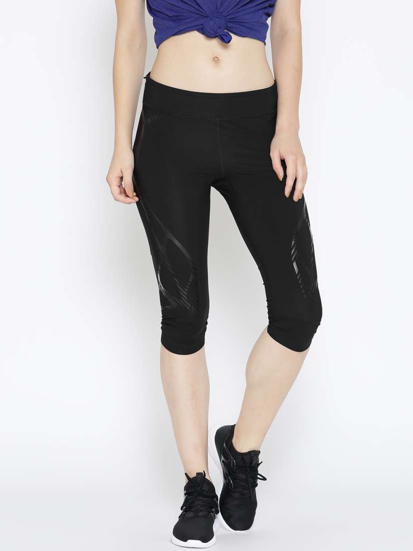 Buy ADIDASWomen Black AdiZero SprintWeb Printed 3 4th Tights Tights for Women 2023184 Myntra