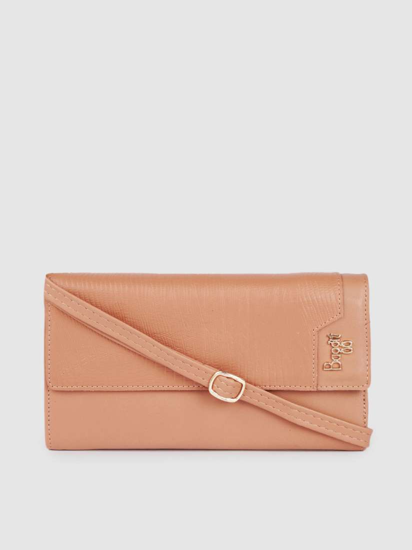 Buy Baggit Women Beige Textured Two Fold Wallet Wallets for Women 20232200 Myntra