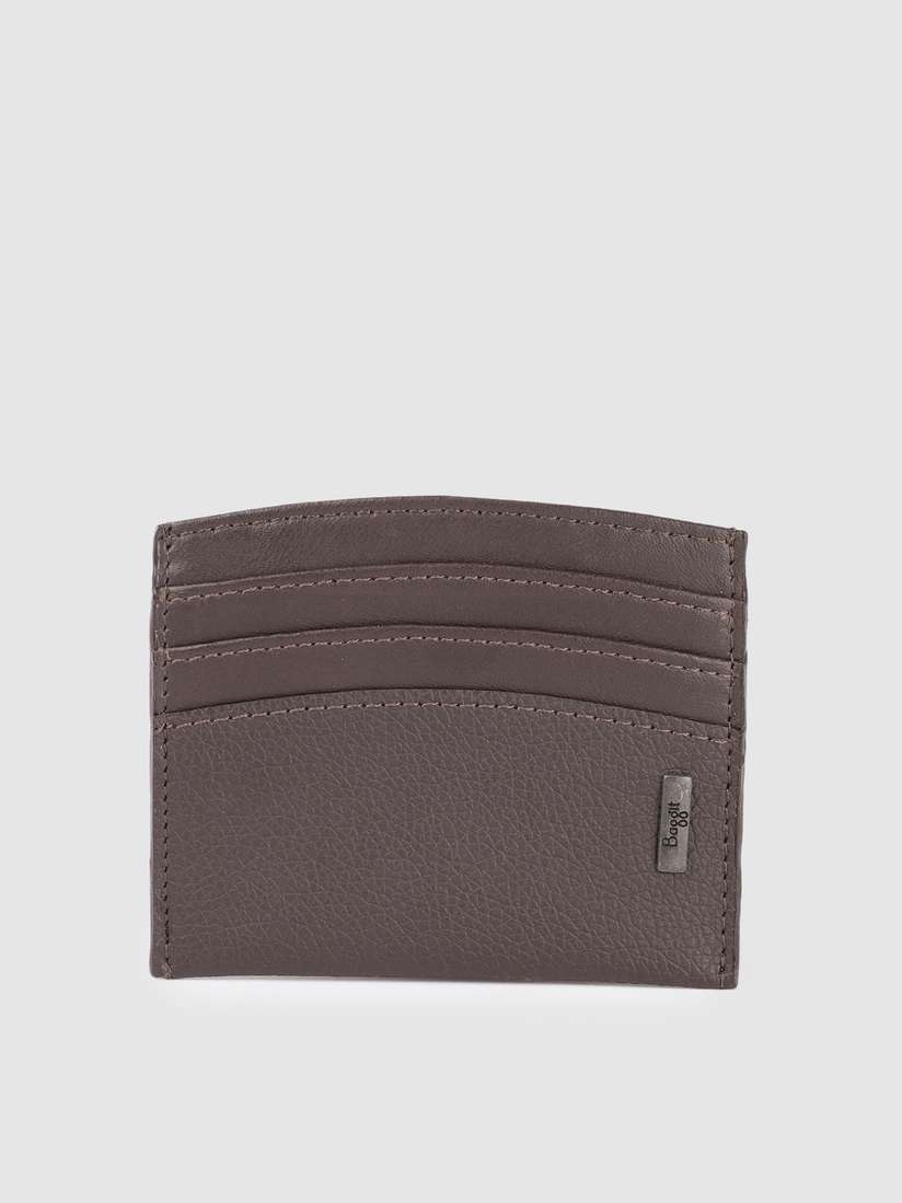 Card Holder Baggit Men 10% OFF On Baggit Men Brown Solid Two Fold